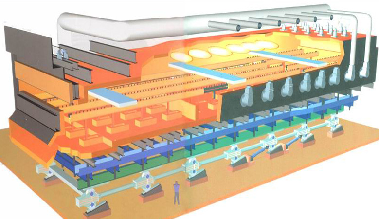 蓄熱式步進(jìn)梁式加熱爐